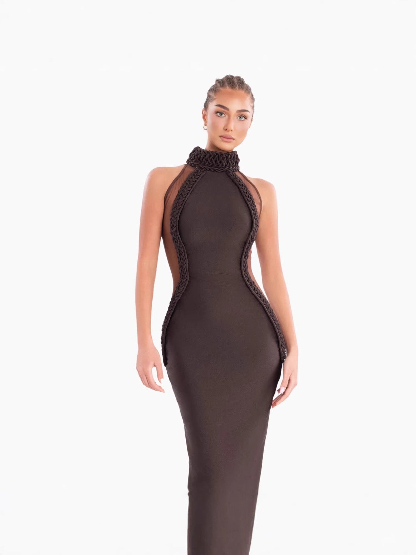 Plaited Haulta Dress